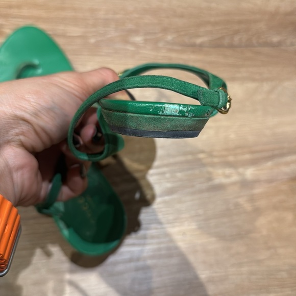 Gucci Green Suede Horsebit Sandals – Size [40] – Authentic” - Picture 9 of 9